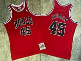 Bulls 45 Michael Jordan Red 1994-95 Hardwood Classics Jersey Mixiu,baseball caps,new era cap wholesale,wholesale hats